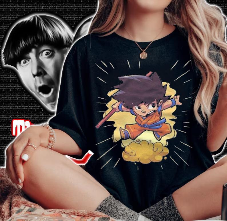 Dragon Ball Kid Goku cute chibi 2022 T-shirt