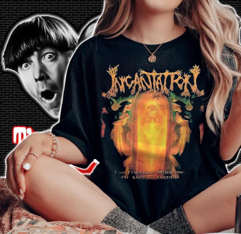 Incantation  The Forsaken Mourning Of Angelic Anguish Shirt woman shirt
