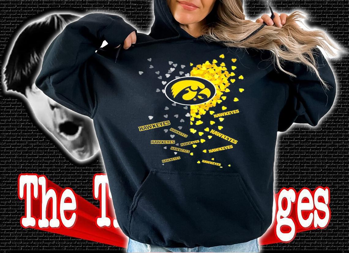 Iowa Hawkeyes Love Heart Shirt hoodie