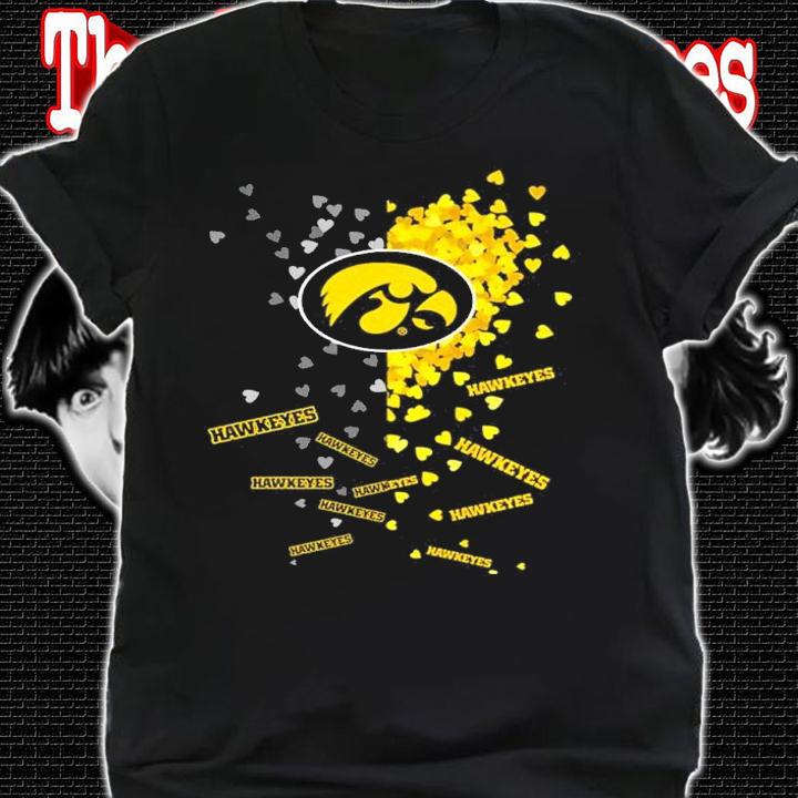 Iowa Hawkeyes Love Heart Shirt shirt