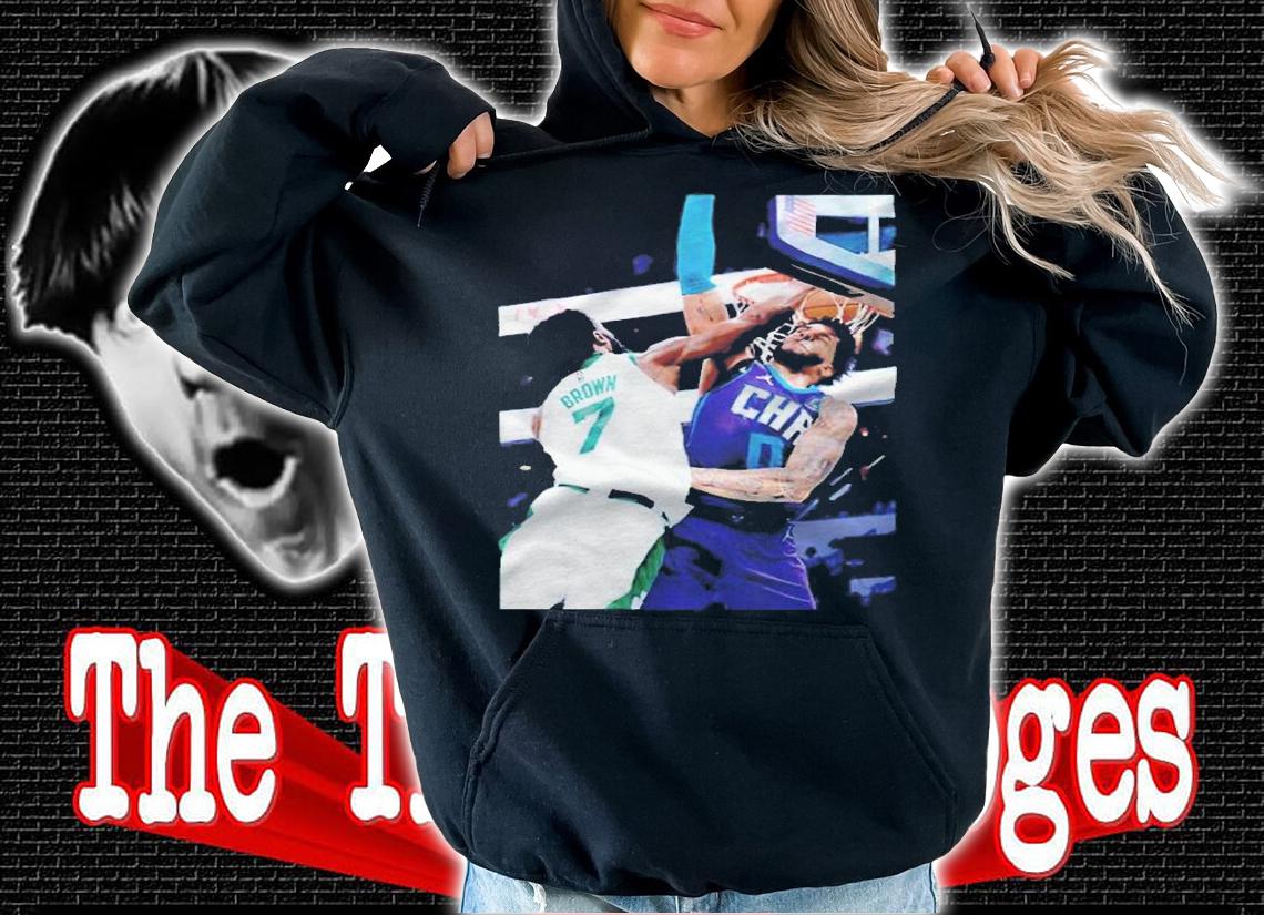 Jaylen Brown throws it down T-shirt hoodie