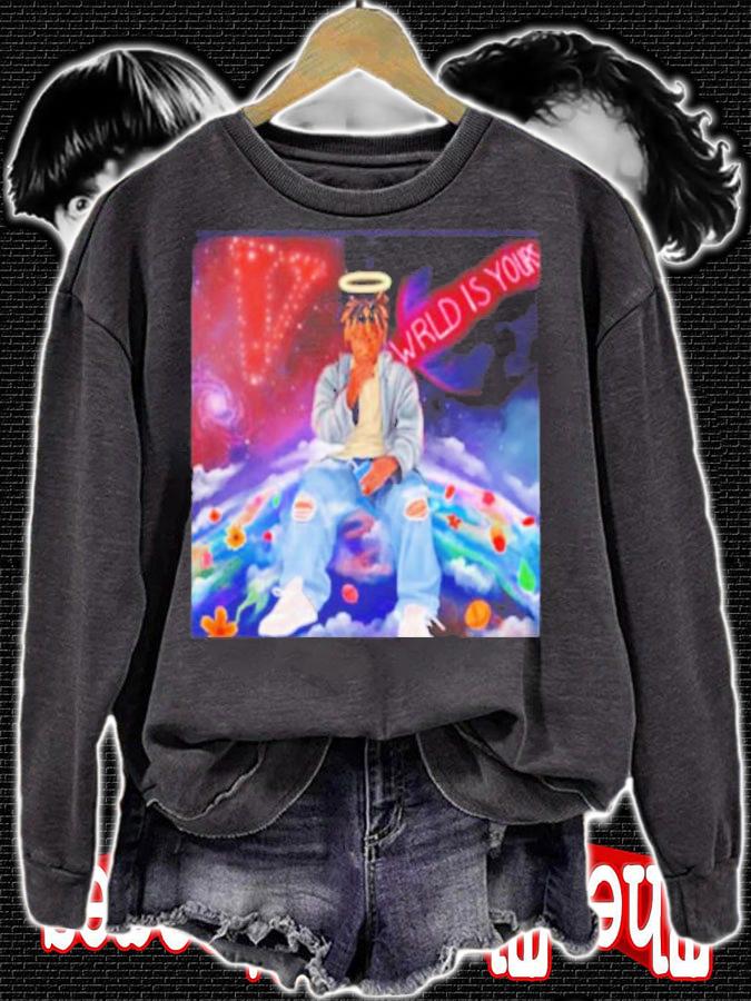 Juice Wrld Sitting On Earth Shirt sweatshirt