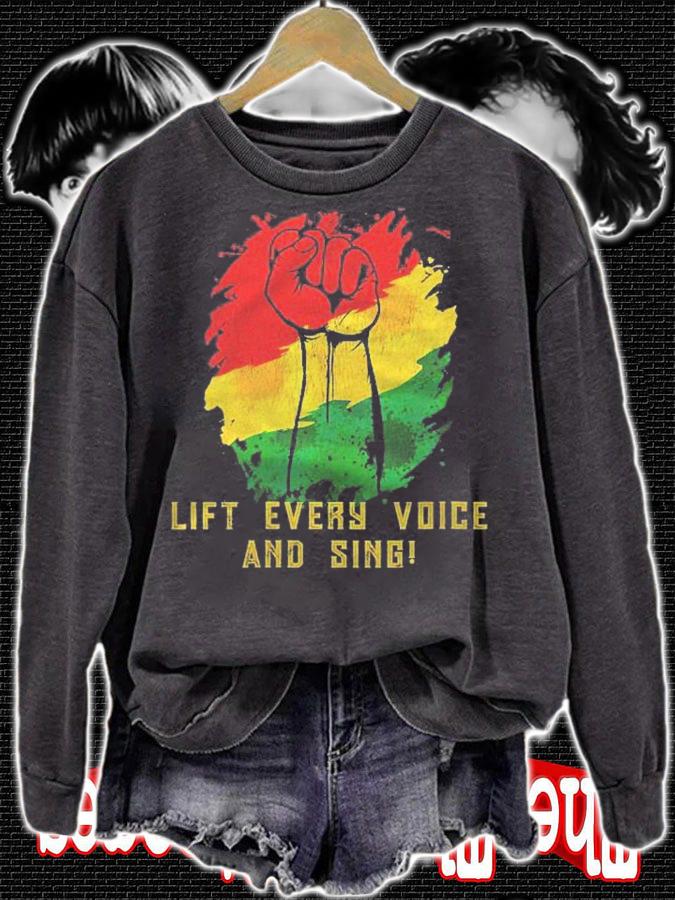 Lift Every Voice And Sing Movement Shirt sweatshirt
