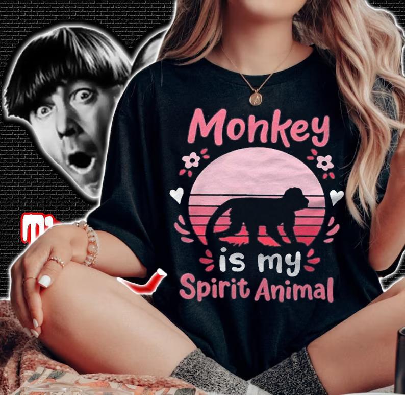 Monkey Is My Spirit Animal Shirt