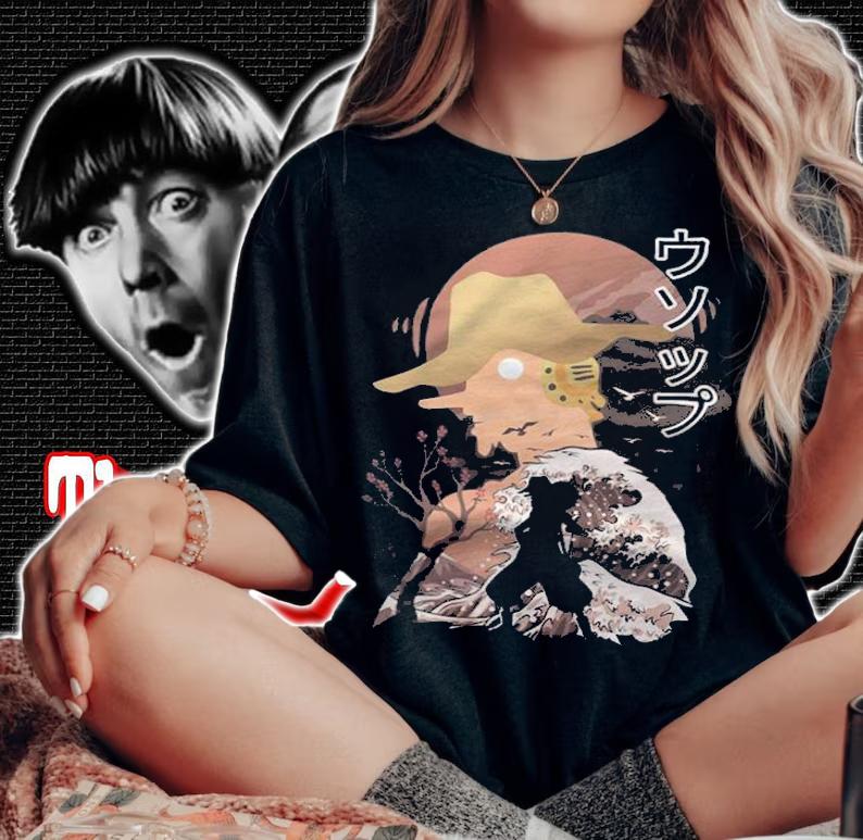 One Piece Usopp Japanese style T-shirt woman shirt
