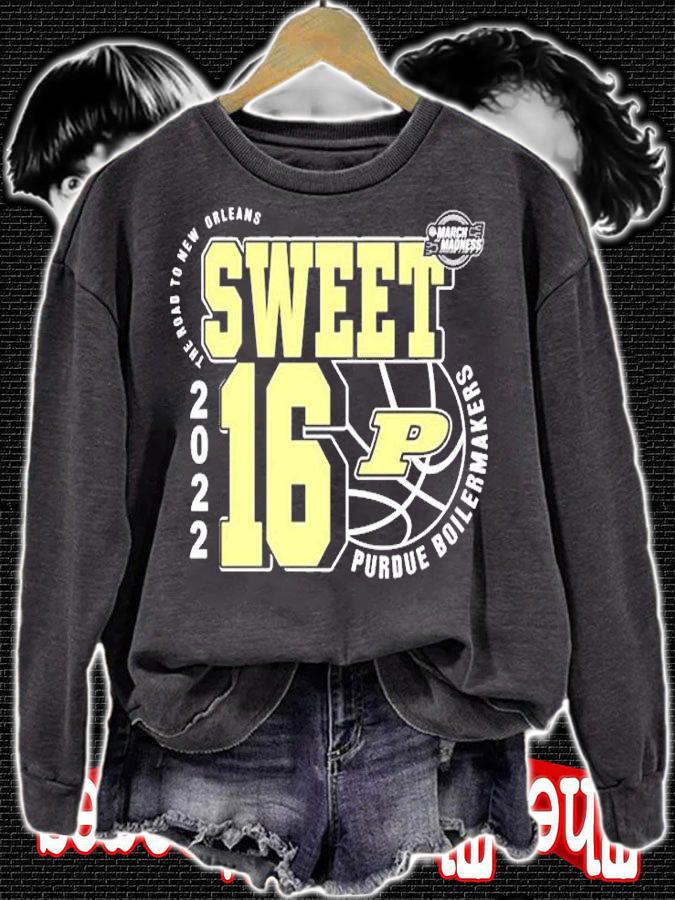 Purdue Boilermakers Sweet 16 Ncaa Mens Basketball 2022 T-Shirt sweatshirt