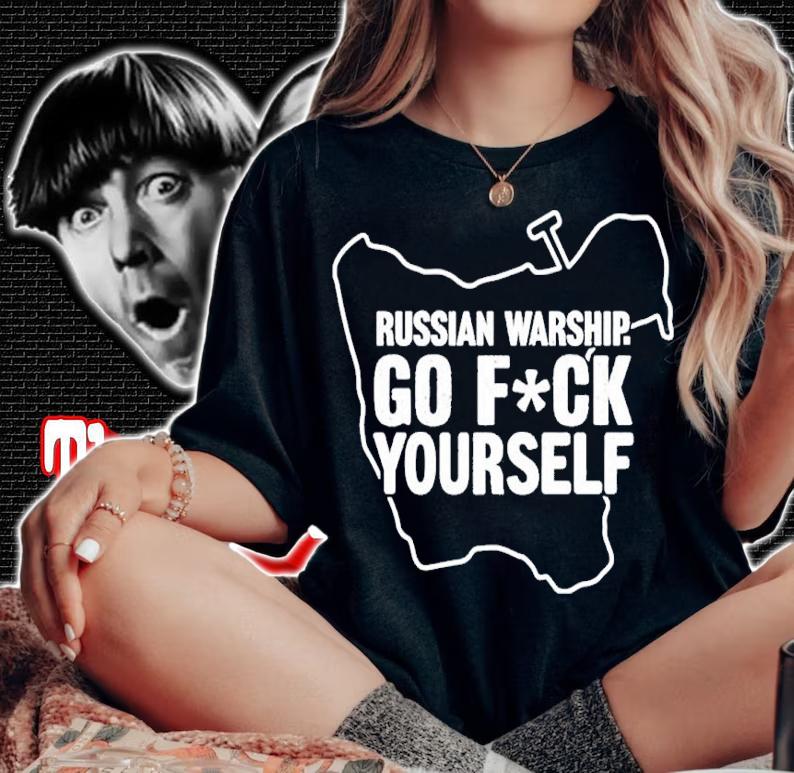 Russian Warship Go Fck Yourself Shirt
