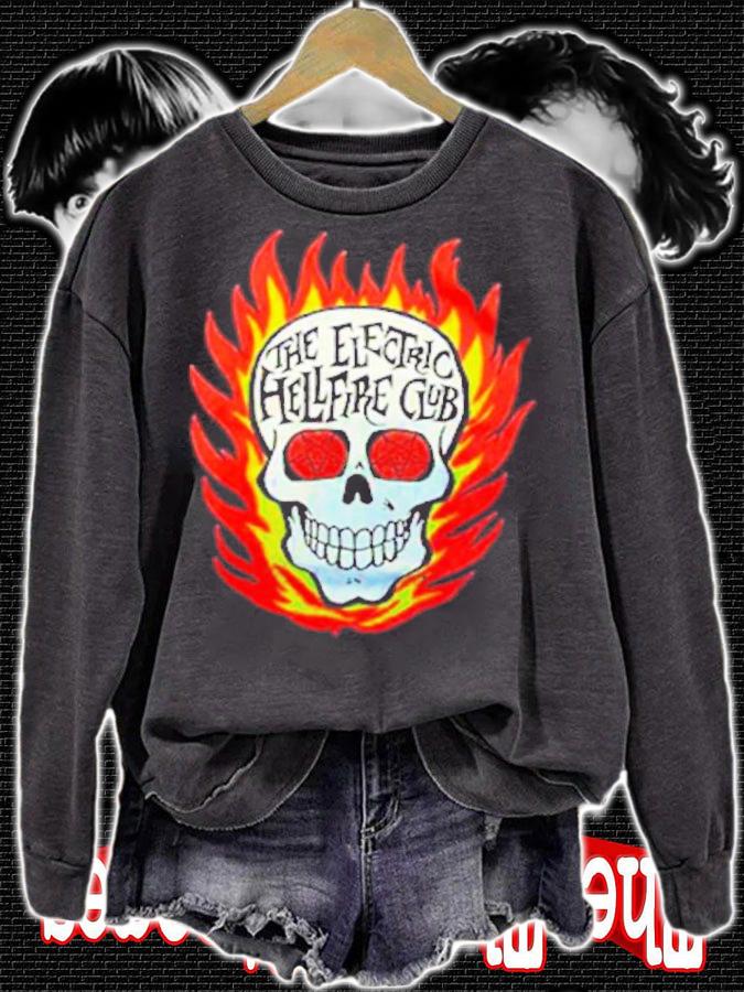 Skull The Electric Hellfire Club Shirt sweatshirt