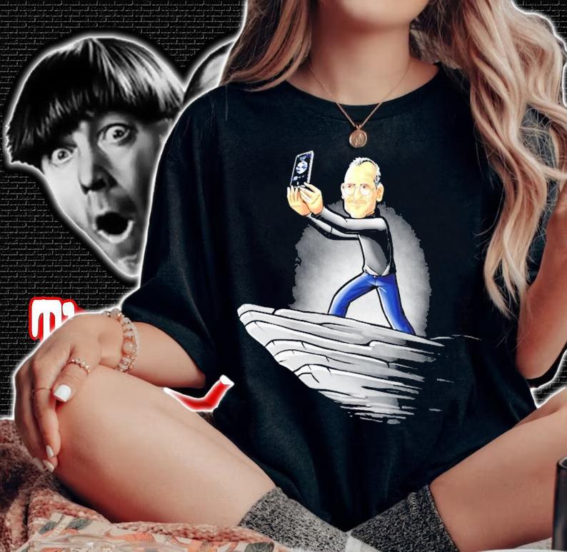 Steve Jobs The Phone King The Lion King t-shirt woman shirt