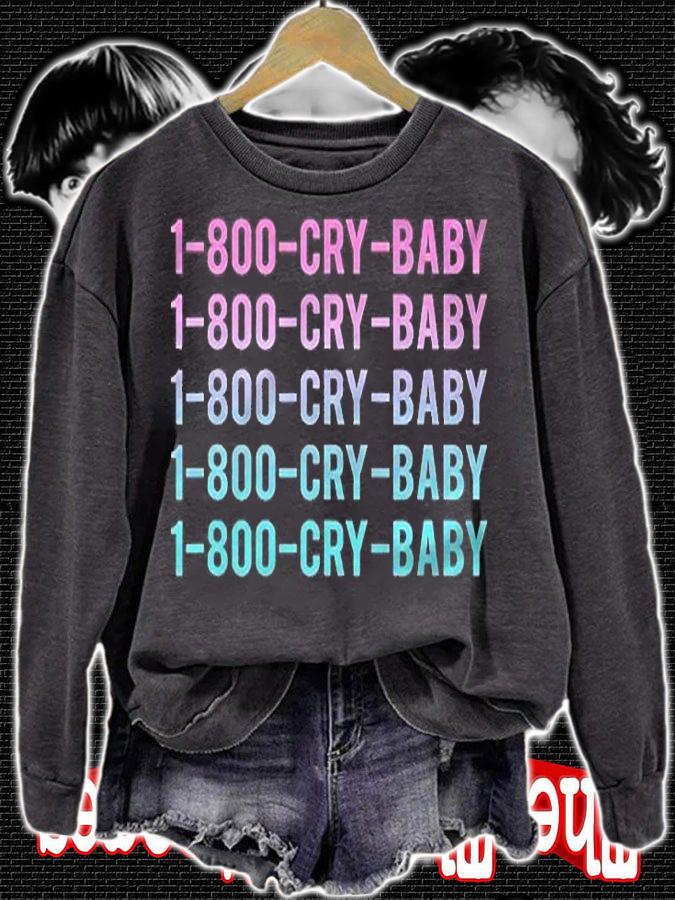 Vaporwave Aesthetic Cry Baby  Aesthetic Vapor Wave Shirt sweatshirt