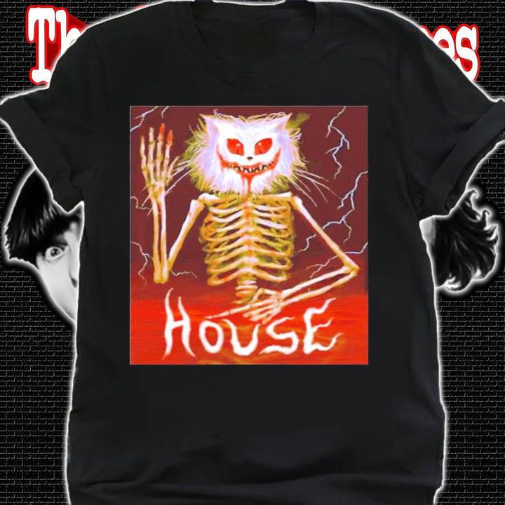 Cat Skeleton House Shirt shirt