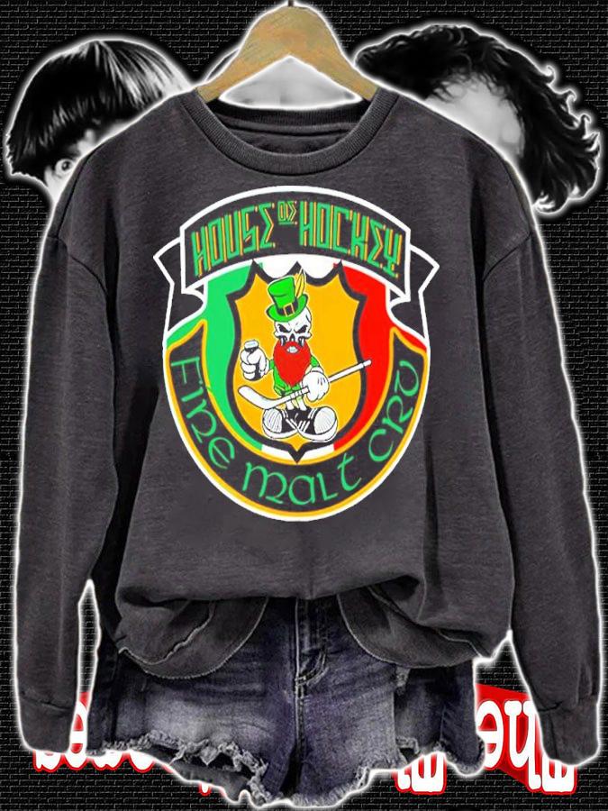 House Of Hockey Fine Malt Cru Shirt