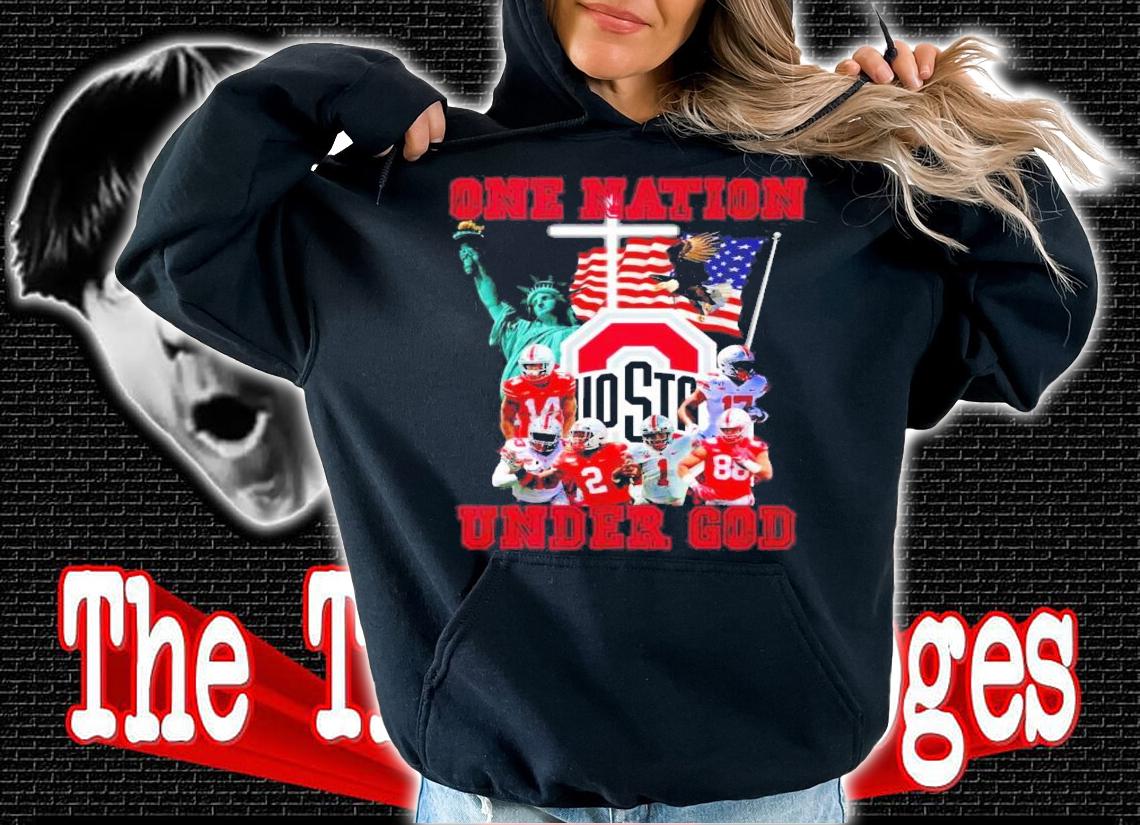 Official Ohio State Buckeyes One Nation Under God Shirt hoodie