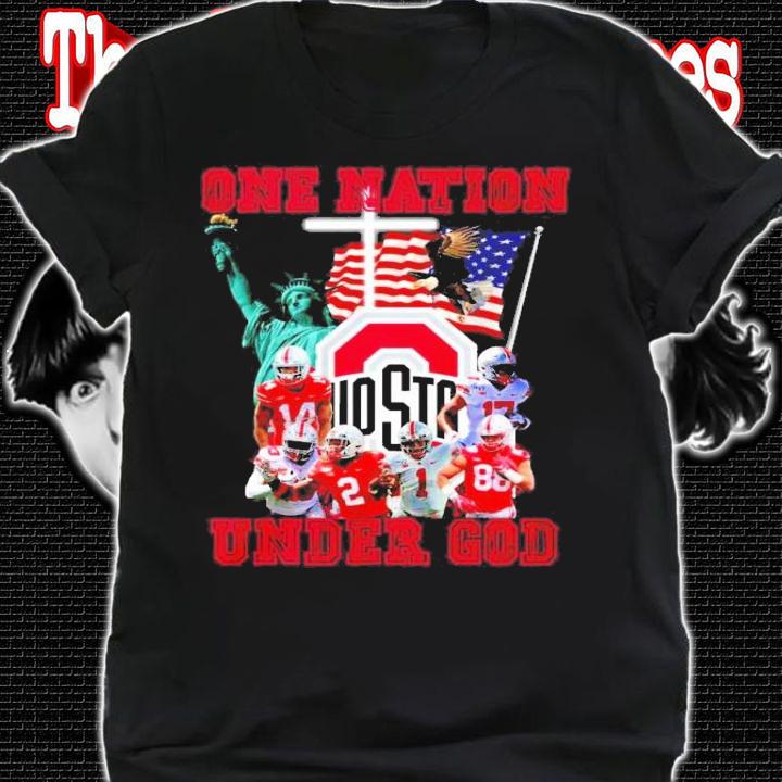 Official Ohio State Buckeyes One Nation Under God Shirt shirt