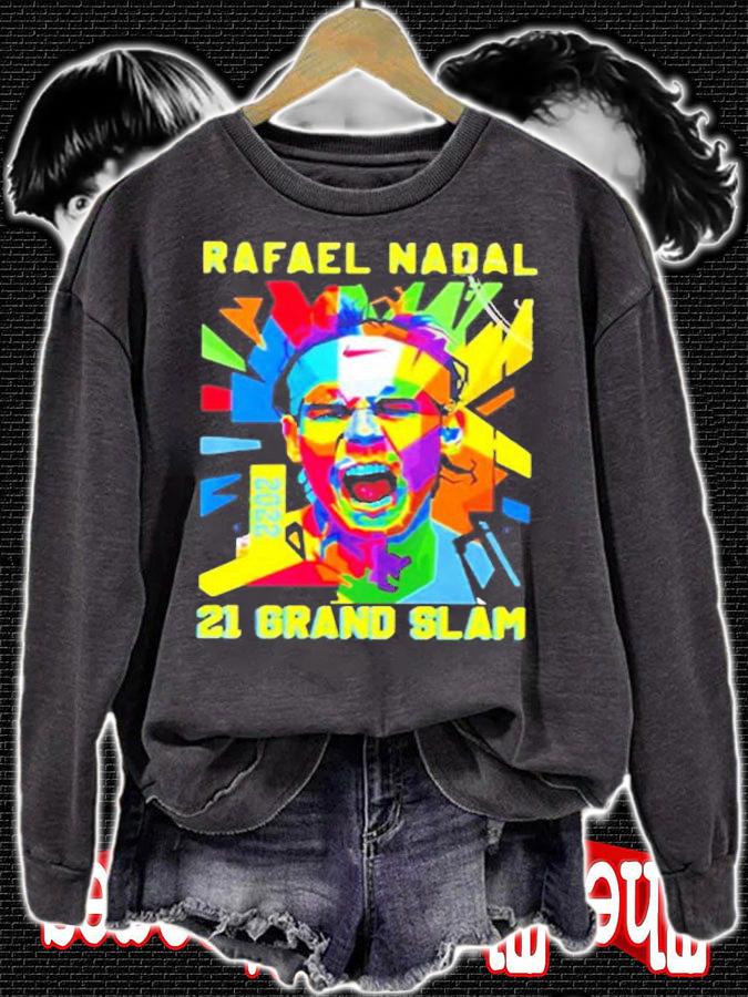 Rafael Nadal Tennis Champions 21 Grand Slam T-Shirt sweatshirt