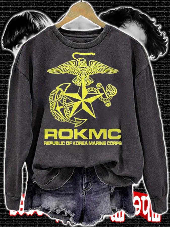 Rokmc Korean Navy Diver Military Shirt sweatshirt