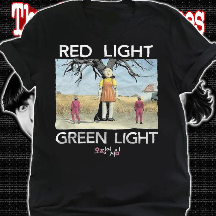 Squid Game red light green light T-shirt shirt