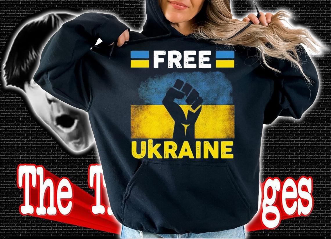 Support Ukraine I Stand Ukraine Flag Free Ukraine T-Shirt