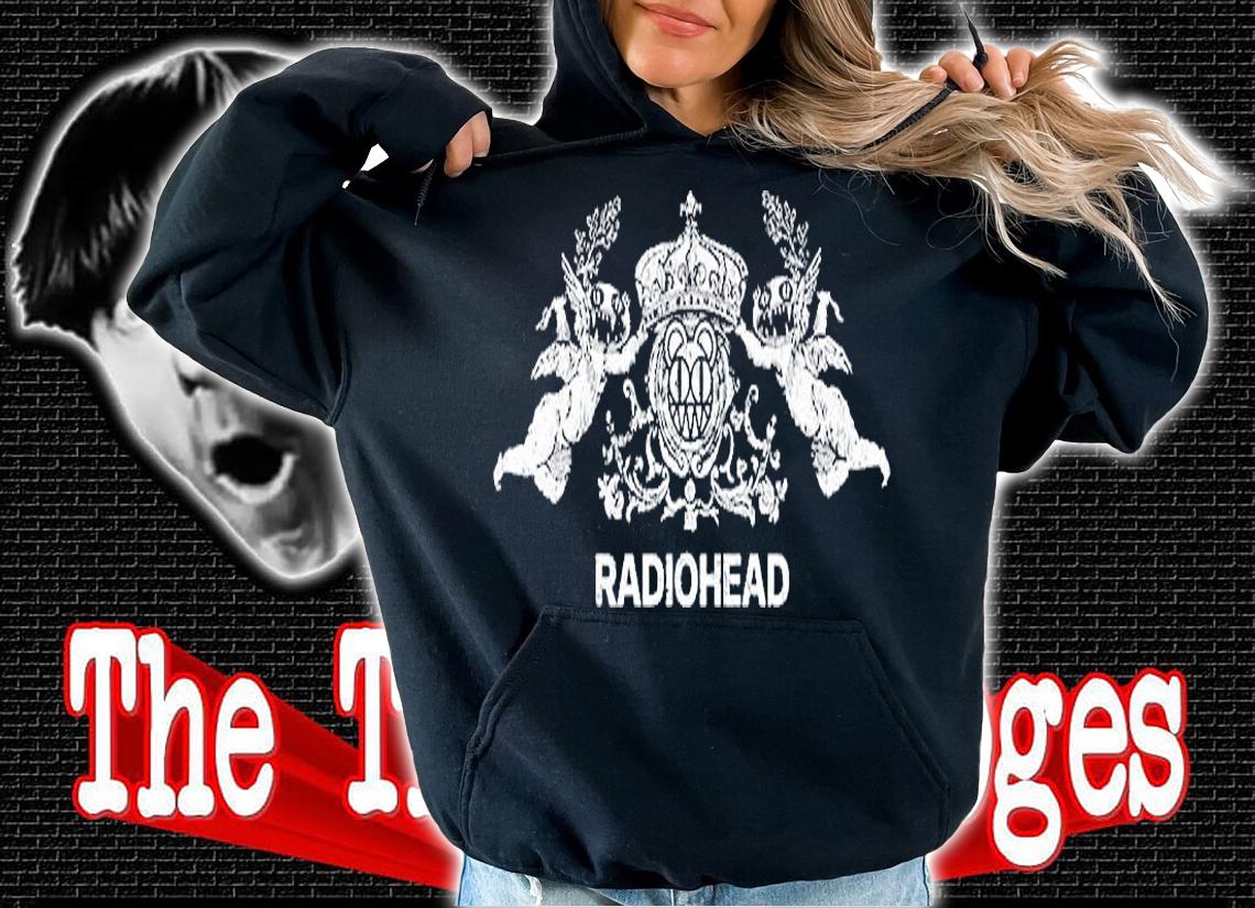 Savannah Guthrie R13 Black Radiohead T-Shirt
