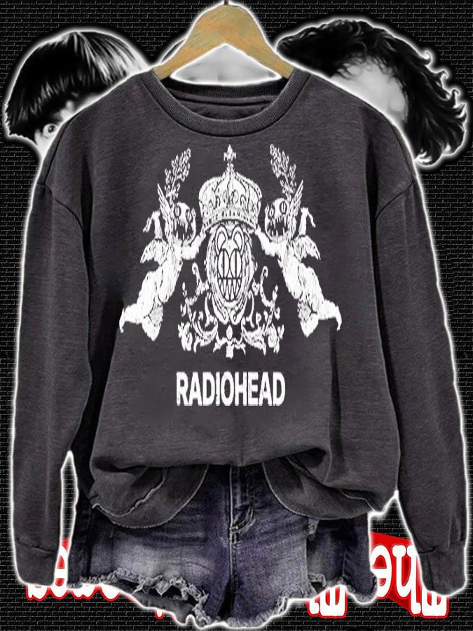 Savannah Guthrie R13 Black Radiohead T-Shirt