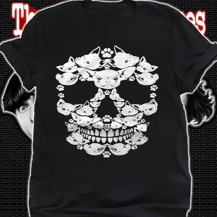 Skull Chihuahua Skeleton Halloween Costume Scary Shirt shirt