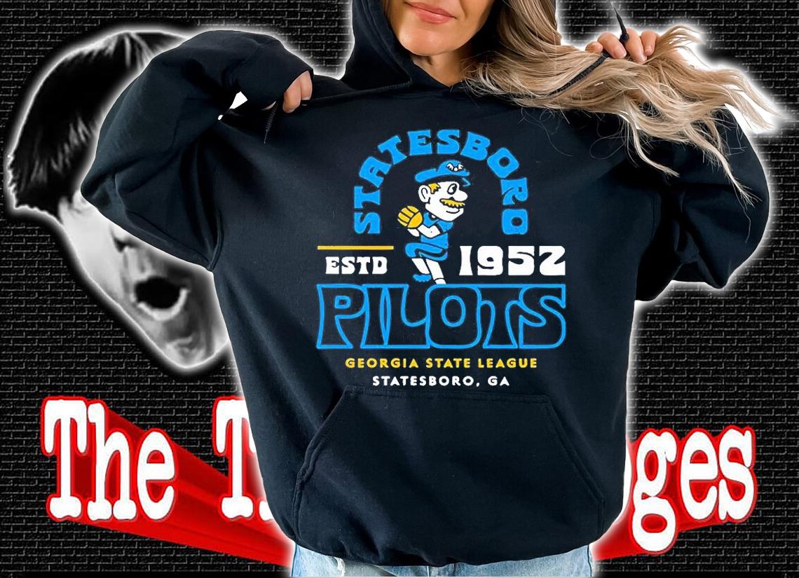 Statesboro Pilots Georgia Vintage Minor League Baseball T-Shirt hoodie