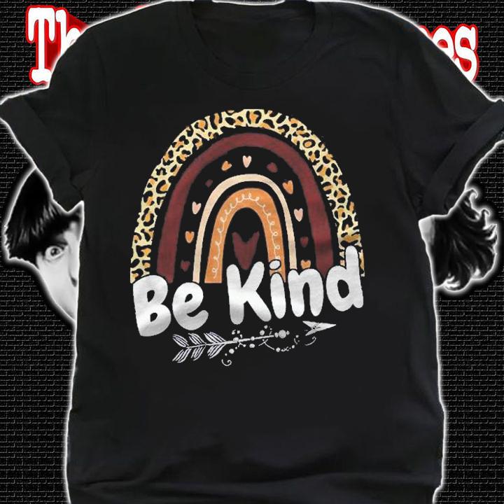 Unity Day Orange Tee Anti Bullying Leopard Rainbow Be Kind Premium Shirt