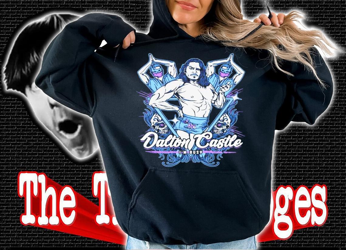Dalton Castle Busy Shirt hoodie