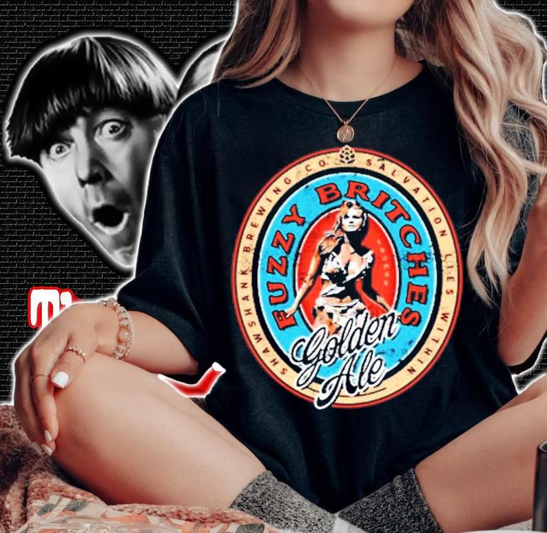 Fuzzy Britches Golden Ale Shirt woman shirt