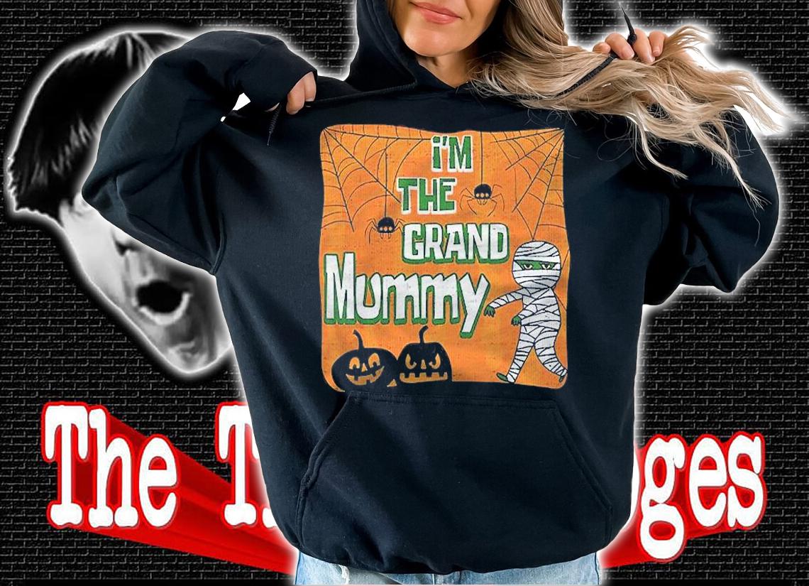 Im The Grand Mummy Grandma Halloween Grandmother Shirt