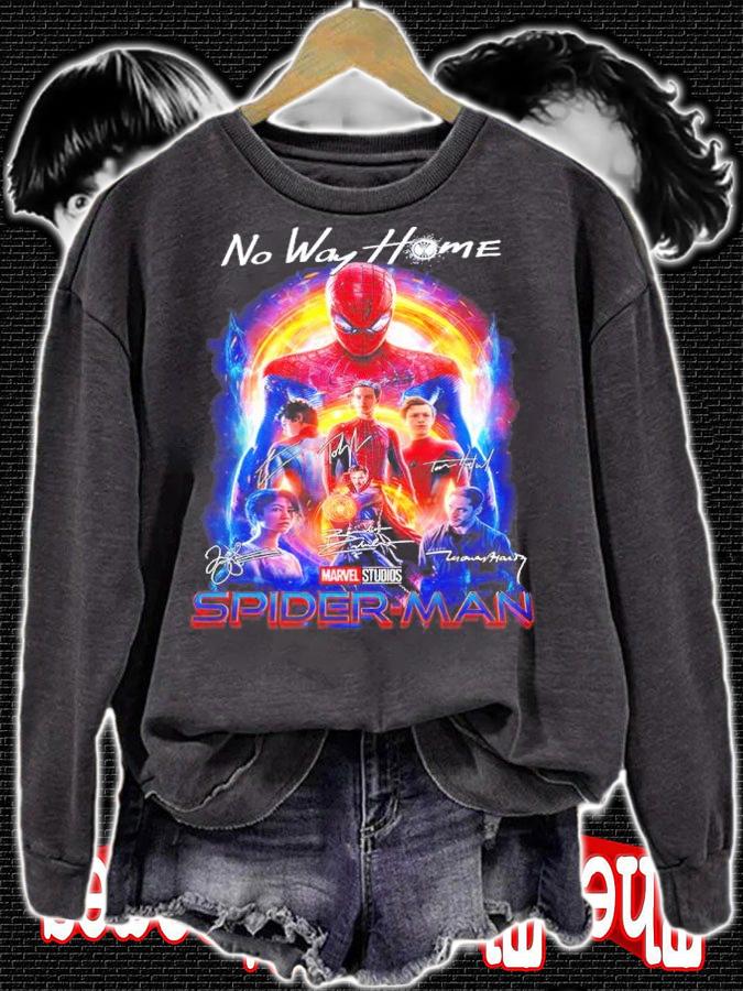 No Way Home Spider-Man Marvel Studios Signatures Shirt