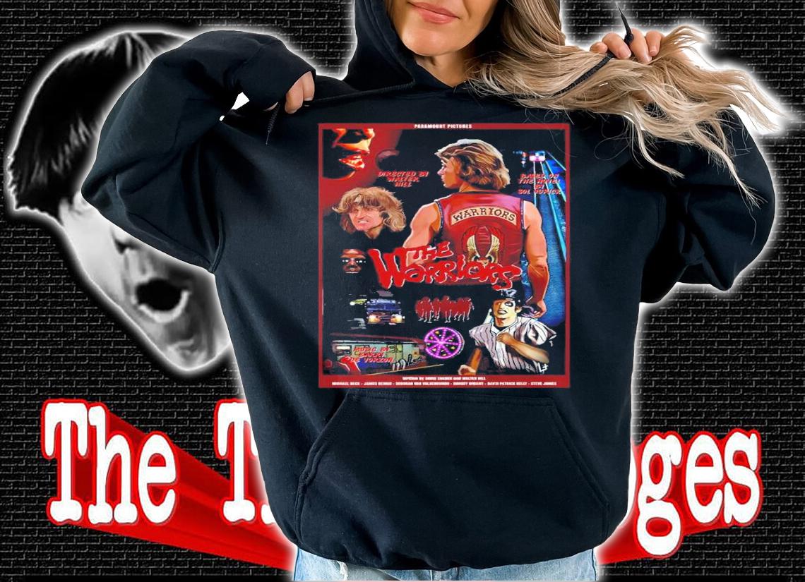 The Warriors poster shirt hoodie