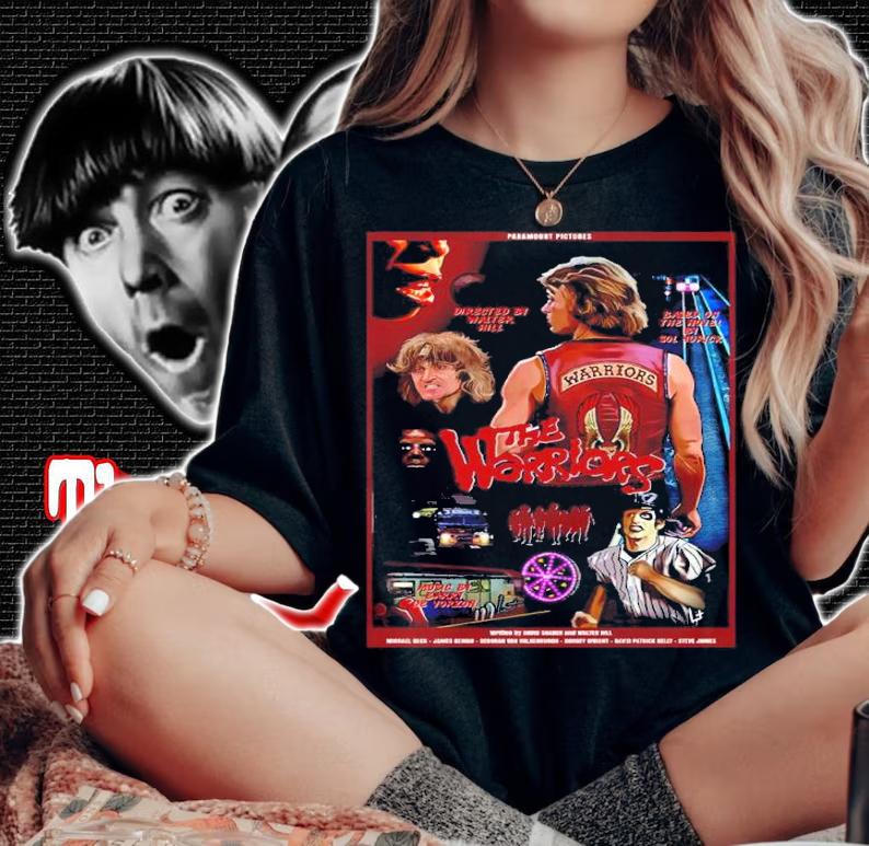 The Warriors poster shirt woman shirt
