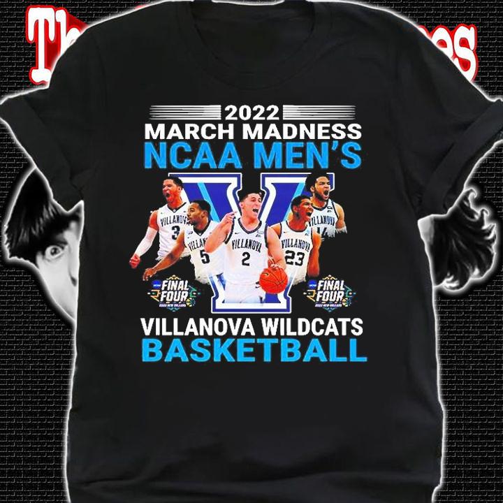 Villanova Wildcats Final Four 2022 March Madness NCAA T-Shirt shirt