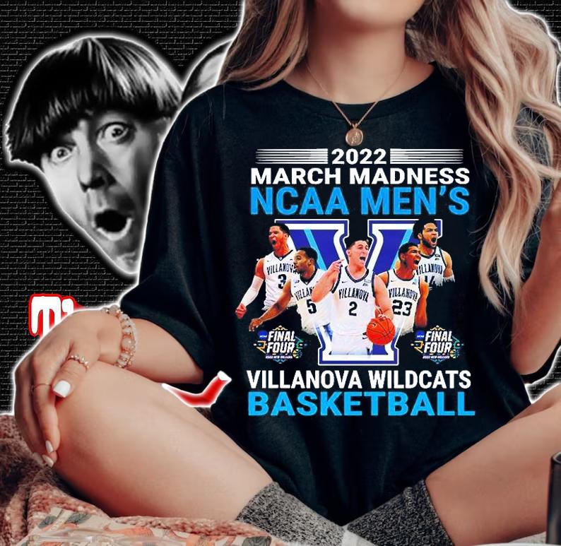 Villanova Wildcats Final Four 2022 March Madness NCAA T-Shirt woman shirt