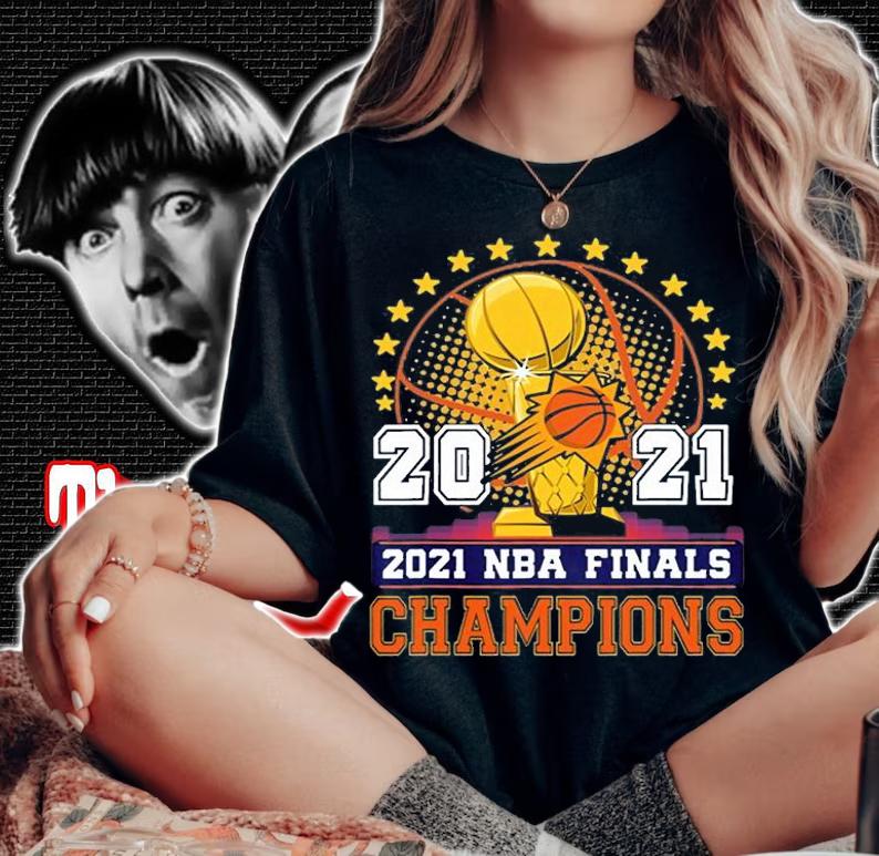 Vintage Phoenix Basketball Team Champions 2021 T-Shirt