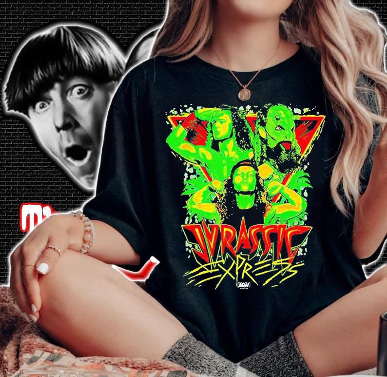 AEW Jurassic Express T-shirt woman shirt