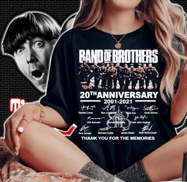 Band of Brothers 20th anniversary 2001-2021 shirt