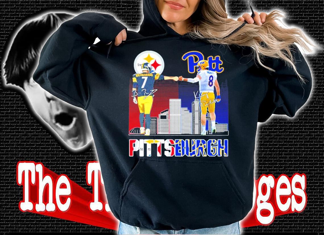 Pittsburgh Ben Roethlisberger vs Kenny Pickett signature shirt hoodie