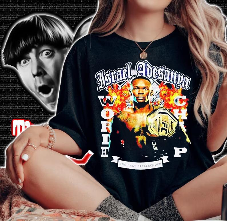 Israel Adesanya World Champ the last stylebender T-shirt