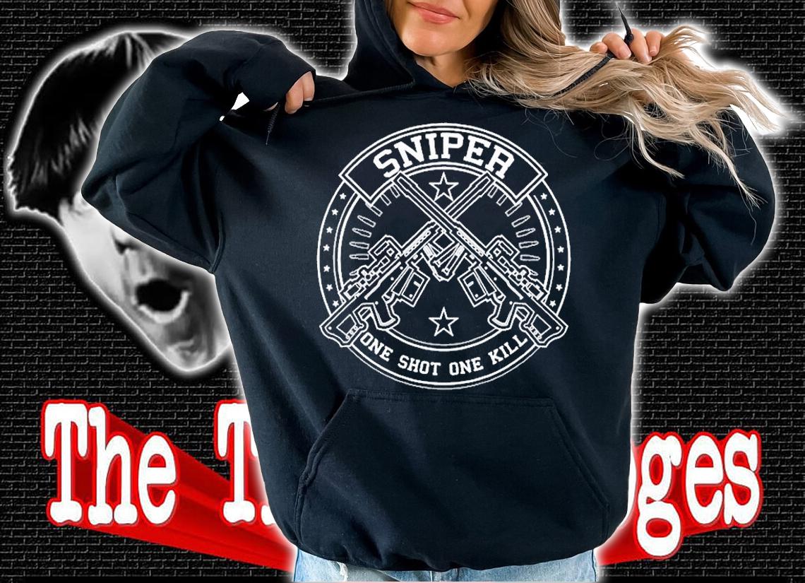 Sniper One Shot One Kill Military T-Shirt