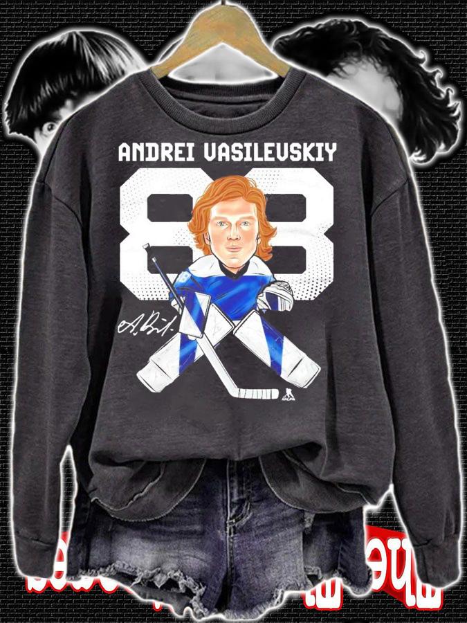 Andrei Vasilevskiy Tampa Bay Lightning hockey signature shirt sweatshirt