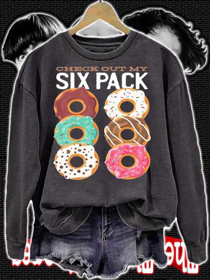 Check out my six pack donut shirt