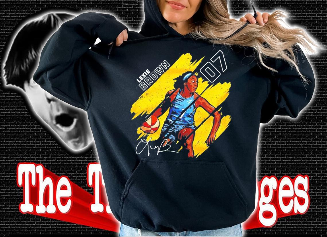 Lexie Brown Chicago WNBA Cotton signature shirt hoodie