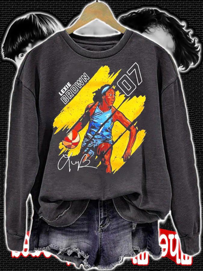 Lexie Brown Chicago WNBA Cotton signature shirt sweatshirt