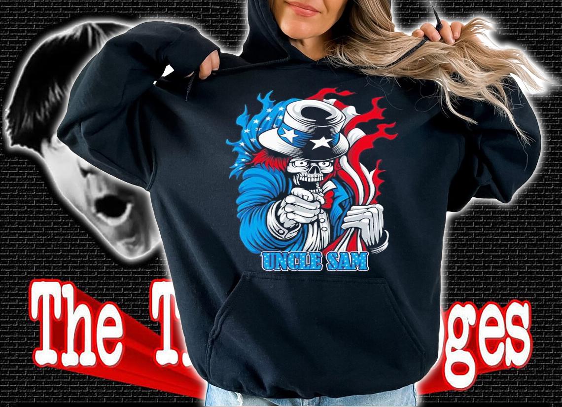 Uncle Sam Skeleton USA shirt