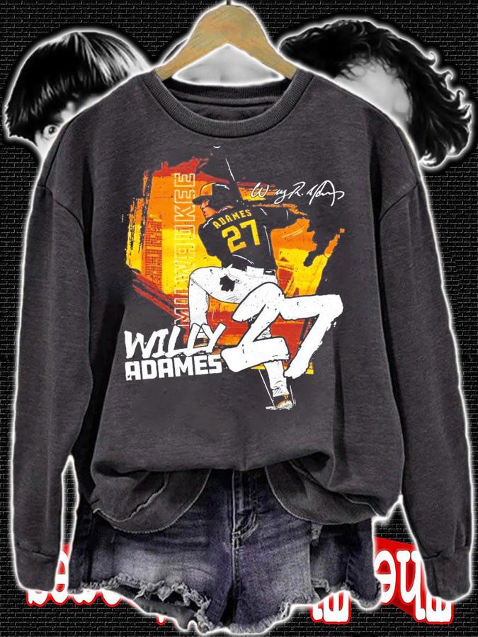 Willy Adames Milwaukee signature shirt
