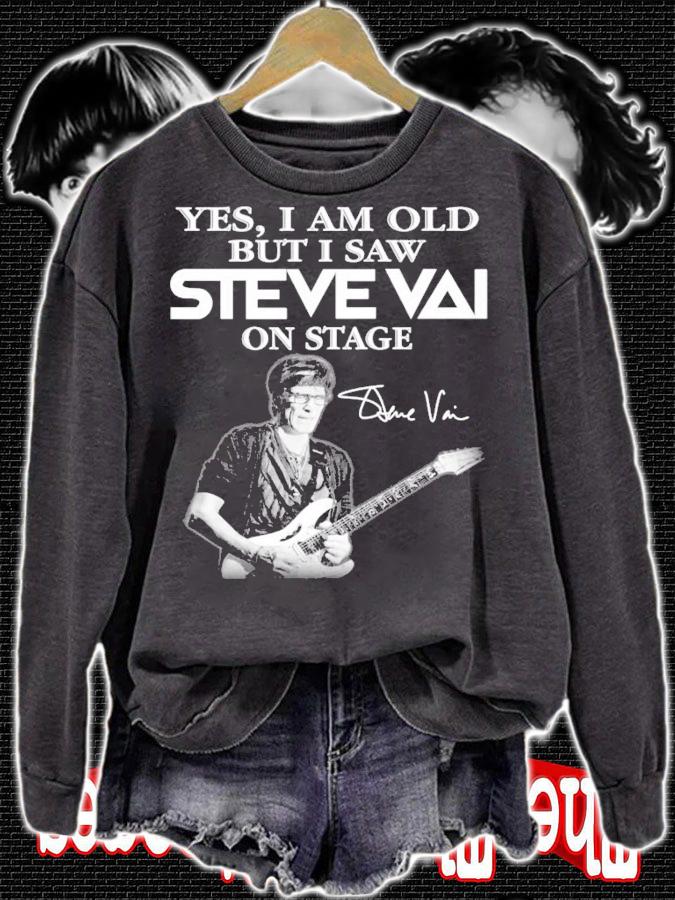 Yes I am old but I saw Steve Val on stage signature t-shirt