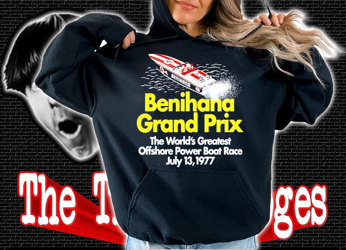 1977 Benihana Grand Prix the world's greatest offshore power boat race shirt