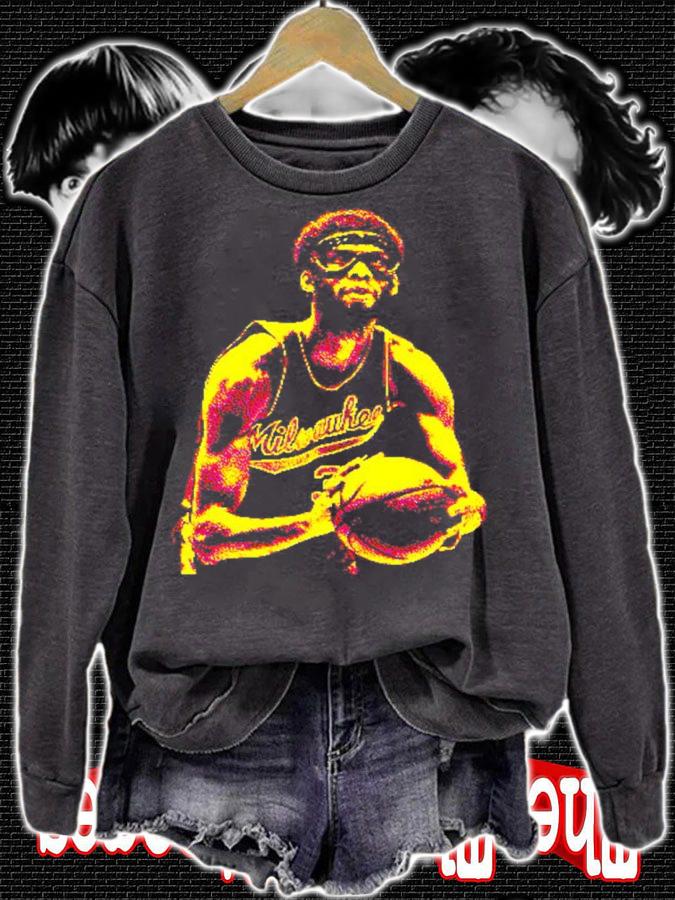 Kareem Abdul Jabbar Milwaukee football shirt